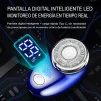 Cod. 1044 Mini Afeitadora Hyundai PHT-051 BK / 2W / 3D / Bat. 220 mAh / USB-C / Carga 1H, Uso 30 min. / peso 60g / pantalla indicador de carga - 9