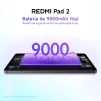 Cod. 152 Tablet REDMI Pad 2 / Helio G100-Ultra / Crystal-clear 11" 2.5K (2560&nbsp;x&nbsp;1600), 90Hz / 8GB RAM, 256GB Alm. Exp. MicroSD (hasta 2TB) / HyperOS 2 / Cam. post. 8MP, front. 5MP / Dolby Atmos / Bat. 9000 mAh - Verde Menta - 5