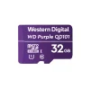 Cod. 312 Micro SD Western Digital WD Purple QD101 / 32GB / P/Videovigilancia / Clase 10 U1 / Ultra resistencia (hasta 16TBW) - 1