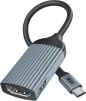 Cod. 177 Adaptador de Video ACER ODK410 de USB Tipo-C (macho) a HDMI (hembra) 4K@60Hz / Thunderbolt 3/4 a HDMI / Carcasa de aluminio - 1