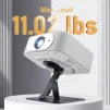 Cod. 1185 Soporte P/Proyector 3en1 (escritorio, pared, techo) con rosca 6,35mm (1/4") / Max. 5kg (11lbs)/ plegable / ajuste de 180&deg; / Metal - 3