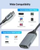 Cod. 177 Adaptador de Video ACER ODK410 de USB Tipo-C (macho) a HDMI (hembra) 4K@60Hz / Thunderbolt 3/4 a HDMI / Carcasa de aluminio - 4