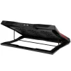 Cod. 167 Base de Enfriamiento P/Laptop XTRIKE ME FN-811 / hasta 17" / 6 Ventiladores (60mm) / Led rojos / 2 Puertos USB / 6 niveles ajustables - 3