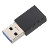 Cod. 1147  Adaptador OTG USB-C (hembra) a USB-A 3.0 (macho) / Transferencia de Datos, energ&iacute;a, audio - 4