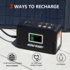 Cod.180 Banco de Energía HOWEASY 120W, 88WH/24 000mAh, P/laptop: 2*Tomas AC 110V / 2*puertos DC / 3*puertos USB-A (2*QC 3.0 carga rápida +1*5V/2.4A) / 1*USB-C 18W / Linterna LED / Peso 2.3 lbs - 11