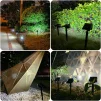 Cod. 893 Lámpara solar P/exterior TD-001 / 46 luces LED Blancas / alimentadas por energía solar / IP65 impermeable / 3 modos de iluminación / encendido-apagado automático / P/patio, piscina, o montaje pared - 6