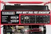 Cod. 232 Generador Gentron GG10020GL 10000W / Dual: Gas o Gasolina 8GL. / Salida: 4*tomas AC 120V, , 1*120V bloqueo giro, 1*120/240V bloqueo giro, 1*12V CC. / Funci&oacute;na 11 Hr. 50% / arranque el&eacute;ctrico - 2