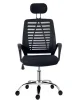 Cod. 1188 Silla de Oficina Ergon&oacute;mica / Apoya cabeza mesh / Espaldar de malla / Altura regulable / Rotaci&oacute;n 360&deg; - 1