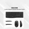 Cod. 298 Kit 2en1 ACER Wireless OCC309 BK / Teclado Espa&ntilde;ol + Mouse &oacute;ptico 1600DPI, 4 botones / 2.4GHz / F. Multimedia / Ergon&oacute;mico - 7