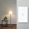Cod. 888 Interruptor de pared Smart WIFI WHC05 WH / 1 botón táctil / No requiere Neutro / Control por APP / compatible con Alexa, Google Home / Dim.: 120*72*7mm / blanco - 5