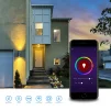 Cod. L:1027 Foco Smart WIFI 015B de 220V 9W Multicolor RGB 2700K- 6500K  / Programación de horarios / Intensidad regulable / Control por APP / Compatible con Alexa o Google Home - 4