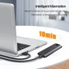 Cod. 042 Capsula P/SSD M.2 Dual (NVMe y M.2 SATA) / 10Gbps / USB 3.2 Gen2 / Compatible: Windows, MacOS, Linux / aluminio - 4