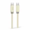 Cod. 267 Cable Pavareal Q16CTC USB-C a USB-C / Compatible iPhone16/15 y Android / Carga r&aacute;pida 100 W / 1 m / beige - 3