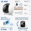 Cod. 347 C&aacute;mara Smart TP-link Tapo C212 360&ordm; 2K 3MP/ Vista Nocturna Adv. / Detecci&oacute;n y Seguimiento de personas / Zonas act. personalizables / Alarma luz y sonido / Audio bidireccional / Soporta: microSD (hasta 512GB) / compatible: Google Home y&nbsp;Alexa. - 4