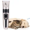 Cod. 697  Cortadora de pelo Inalámbrica para mascotas / Motor de 3v / cuchilla cerámica / 5 velocidades / Incluye: cargador, 4 peines, brocha de limpieza - 1