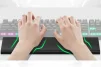 Cod. 057 Reposamanos P/Teclado Xtrike Me Crest 60 Black K002 / Ergon&oacute;mico / Compartimentos de almacenamiento secreto / Material: ABS+PU+Silicona / Dim. 360*80*19,5 mm - 5