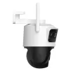 Cod. 424  C&aacute;mara Smart IMOU Cruiser Pano Z / 4*Lentes (4MP+4MP + 5MP*2) P/Exterior 360&deg; / 12x Zoom h&iacute;brido / Full Color 24/7 / IMOU SENSE&trade; AI / Detecci&oacute;n IA (pers. veh.) / Audio bidireccional / Soporta 2*microSD (1TB total) / IP66 / Wi-Fi 6 &amp; PoE - 9