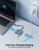 Cod. 178 Adaptador multipuertos 3en1 ACER ODK470 de USB-C a 1*P/Salida HDMI 4K@60Hz + 1*P/USB 3.0 + 1*P/USB-C (PD100W) - 4