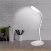 Cod. 1026 Lámpara Touch LED P/Escritorio / Recargable / Cuello Flexible / 3 niveles de Iluminación / Blanco - 3