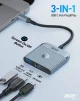 Cod. 178 Adaptador multipuertos 3en1 ACER ODK470 de USB-C a 1*P/Salida HDMI 4K@60Hz + 1*P/USB 3.0 + 1*P/USB-C (PD100W) - 5