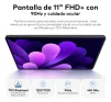 Cod. 153 Tablet Infinix XPAD 20 - 4G LTE / Helio G88 / 11" FHD+ (1200*1920) 90Hz / 8GB RAM, 256GB Alm. Exp. MicroSD (hasta 1TB) / Android 15 / Wi-Fi 5, BT 5.2 / Cam. post. 8MP, front. 5MP / Bat. 7000 mAh / Stellar Grey / Incluye: Case protector - 6