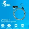 Cod. A:212 Cable Candado P/Laptop XTECH XTA-110 / Bloqueo de 4 d&iacute;gitos / cable de acero / 1.83 Mt. - 8