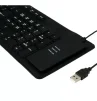Cod.084 Teclado Flexible Antiagua KD303 Español alfanumérico  / interfaz: USB - 3