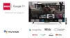 Cod. 082 Televisor RCA 65" 4K Ultra HD /&nbsp;SMART TV&nbsp; / 3*HDMI, 2*USB / Wi-FI, Bluetooth / Google TV / Chromecast / Dolby Audio / Control remoto por voz - 4