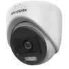 Cod. 260 C&aacute;mara con Micr&oacute;fono Integrado HIKVISION ColorVU DS-2CE70DF0T-LPFS / 2 MP / Im&aacute;genes a color 24horas / Tipo Domo / 3D DNR / Iluminaci&oacute;n h&iacute;brida Inteligente: 20 metros / Pl&aacute;stico / DC 12V - 1