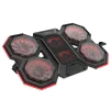 Cod. B:161   Base de Enfriamiento P/Laptop MARVO Atlas 60 (FN-41) / hasta 17.3&quot; / 6 Ventiladores (4*90mm + 2*65mm) / Led rojos / 2 Puertos USB / 6 niveles ajustables / Soporte extra para celular - 4