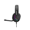 Cod. M:102 Headphone MARVO Tactic 40 BLack (H8618) / Mic. omnidireccional / RGB est&aacute;tica / control en cable (vol. y mic.) /&nbsp;&nbsp;Cable USB trenzado 2.0 m - 4