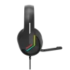 Cod. M:102 Headphone MARVO Tactic 40 BLack (H8618) / Mic. omnidireccional / RGB est&aacute;tica / control en cable (vol. y mic.) /&nbsp;&nbsp;Cable USB trenzado 2.0 m - 5