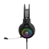 Cod. M:105  Headphone Gaming MARVO Scorpion HG8921 Tactic 30 Stereo / Diadema Autoadaptativa / ilum. RGB est&aacute;tica / Mic. omnidireccional / Interfaz: USB / Cable 2.2 m. - 2