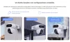 Cod. 747 Cámara Smart ext. EZVIZ H90 Dual (2K+ &amp; 2K+) / lentes Rotaciones duales / Control un toque / Vista Nocturna Color (40m)/ 2*modos patrulla / Detección humana/vehículo IA / Co-detección Seg. automát. / Defensa activa / Audio bidireccional / spt. Mi - 14