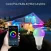 Cod. L:1027 Foco Smart WIFI 015B de 220V 9W Multicolor RGB 2700K- 6500K  / Programación de horarios / Intensidad regulable / Control por APP / Compatible con Alexa o Google Home - 9