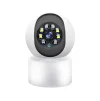 Cod. A:313 Cámara Smart Wi-Fi, 360° P/Interior Y610A Full HD 1080p / lente 3MP / LEDs + infrarrojos / Detección de movimiento humano / Audio bidireccional / Comptible micro SD hasta 128GB - 1