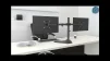 Cod. 175 Soporte con base para 2 Monitores KLIPXTREME KPM-311 de 13 a 32" / rotaci&oacute;n de 360&deg; / Inclinaci&oacute;n movimiento completo 90&deg; / Compatible VESA: 75x75 y 100x100 / black - 4