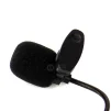 Cod. 809 Micrófono con clip para cámaras Web/Jack 3.5MM - 2