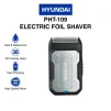 Cod. C:1042 Afeitadora Portátil Hyundai PHT -109 / 5w / Bat. 600 MAH Usb-C / Carga 1.5H / Uso 120 Min / 6000RPM / Negro - 3