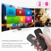 Cod. 1074 Control remoto por voz Air Mouse M8 / Mini teclado / IR/RF 2.4GHz / Bat. integrada / Compatible: Smart TV, Android TV, PC - 9