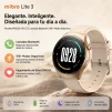 Cod. 1201 SmartWatch Mibro Lite 3 (Gold) / AMOLED HD 1.3" 60FPS / LLamadas Bluetooth V5.3 / Monitoreo de Salud 24/7: (ritmo card&iacute;aco, SpO2, estr&eacute;s y sue&ntilde;o) / Resistente al agua (2ATM) / Bat. 300mAh (12 d&iacute;as) / 100+ modos deportivos - 3