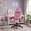 Cod. 1173 Silla Gamer ENV Aphrodite Pink / Almohada cabeza y zona lumbar / Rotaci&oacute;n 360&deg; / Respaldo reclinable 180&ordm; - 3