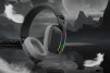 Cod. 123 Headphone MARVO Pulz 70S Black (HG9086 BK) / Sonido envolvente 7.1 / Diadema Telesc&oacute;pica ajusteble / luces RGB Din&aacute;mico / Mic. omnidireccional extra&iacute;ble / Interfaz USB, Cable 2.0 m - 7