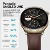 Cod. 1200 SmartWatch Mibro Lite 3 Pro (Gold) / GPS / AMOLED UHD 1.32" 60FPS / LLamadas BT V5.3 / Monitoreo de Salud 24/7: (ritmo card&iacute;aco, SpO2, estr&eacute;s y sue&ntilde;o) / Resistente al agua hasta 50 m (5ATM) / Bat. 350mAh (14 d&iacute;as) / 150+ modos deportivos - 2