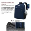 Cod. 114 Kit 3en1 Backpack LS206 (Mochila + Lonchera + Cartuchera) / P/*Laptop 15.6" / Varios compartimentos / Nailon y Poli&eacute;ster - 4
