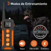 Cod. 1184 Collar de Entrenamiento P/Perros PD 518-1 Orange / Recargable, Impermeable IPX7 / 3*Modos (Sonido, Vibraci&oacute;n, Choque) / Con Control Remoto y Pantalla LCD - 2