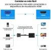 Cod. 480 Adaptador VGA a HDMI Full HD (1080p) con Audio 3.5mm. / Plug &amp; Play - 2