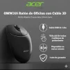 Cod. 294  Mouse ACER OMW316 Office / 3 botones / &Oacute;ptico 1200DPI / ergon&oacute;mico / Plug &amp; Play / Cable 1.5 m, USB - 9