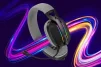 Cod. 123 Headphone MARVO Pulz 70S Black (HG9086 BK) / Sonido envolvente 7.1 / Diadema Telesc&oacute;pica ajusteble / luces RGB Din&aacute;mico / Mic. omnidireccional extra&iacute;ble / Interfaz USB, Cable 2.0 m - 6