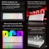 Cod. 301 Teclado Mec&aacute;nico ACER NITRO OKR252 SP WT / Tri-modo: (Wireless 2.4G + BT &amp; cableado) / Switch Rojo / Iluminaci&oacute;n RGB (modos Din&aacute;micos) / Bat. 2000 mAh / 68 teclas, Espa&ntilde;ol - 6